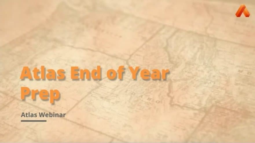 Resource Library 74 Atlas End of Year Prep