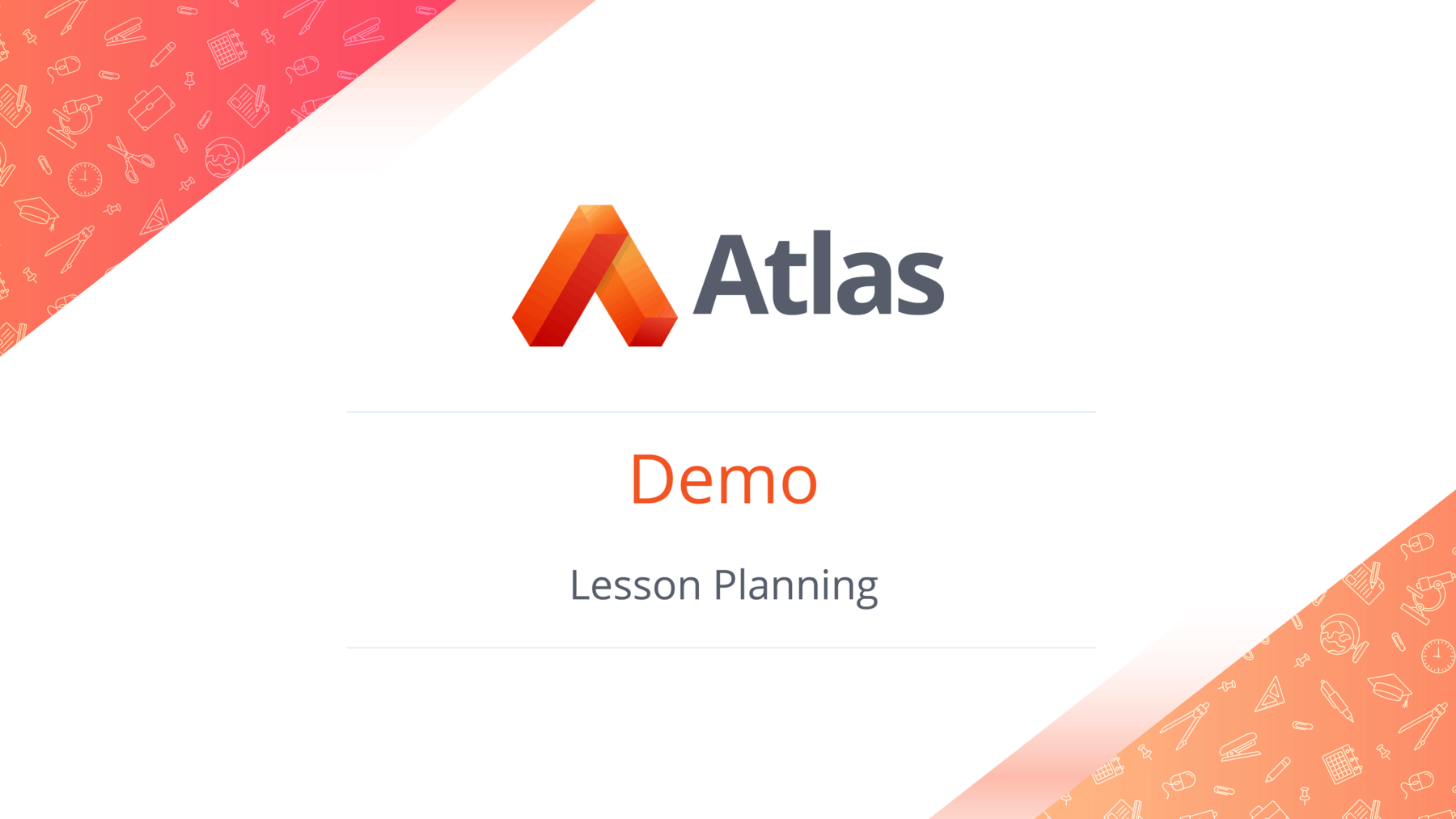 Resource Library 130 Using Atlas for Lesson Planning