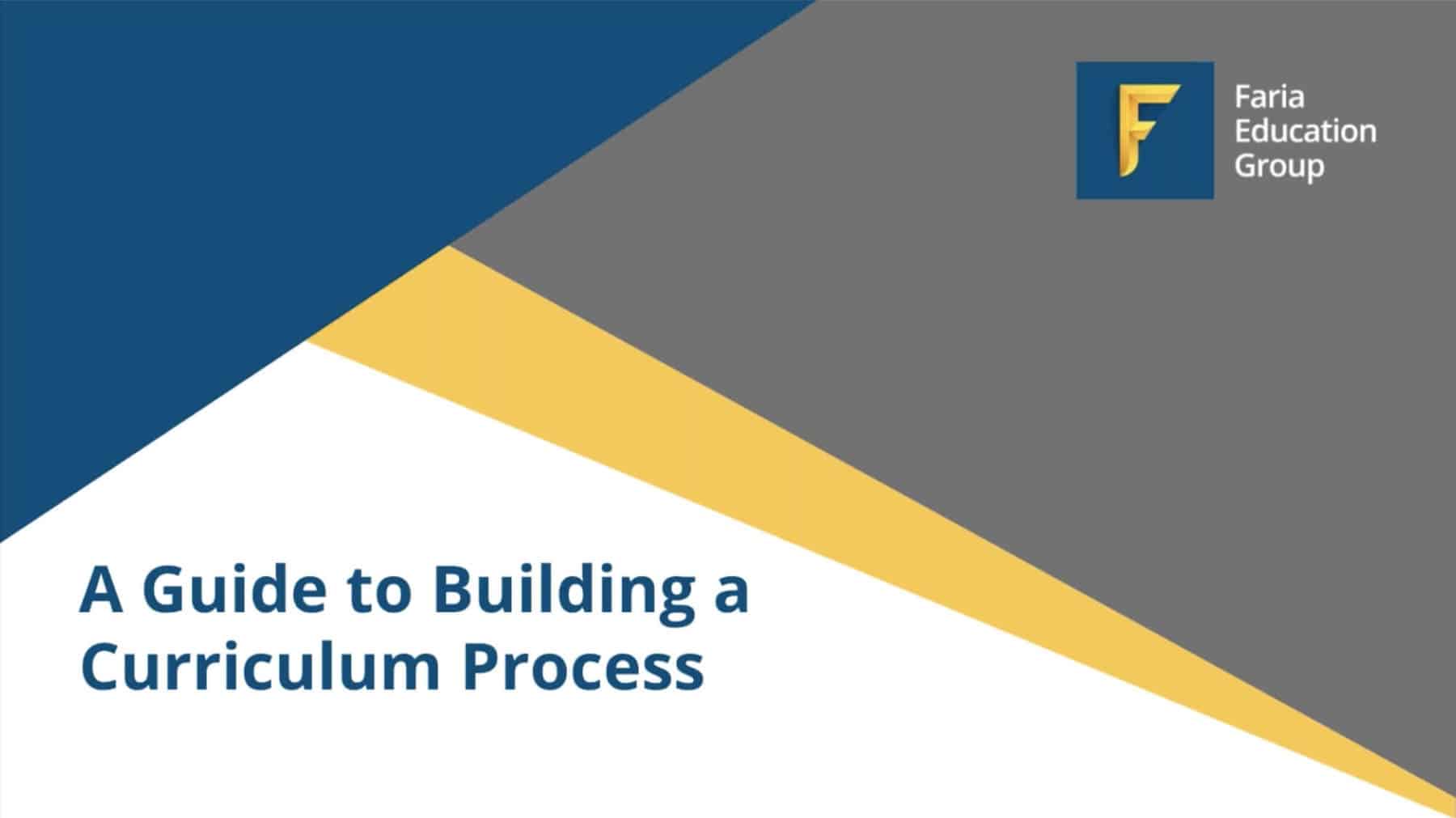 Resource Library 45 Building a Curriculum Process