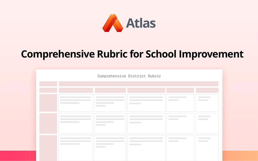 Comprehensive Rubric for School Improvement