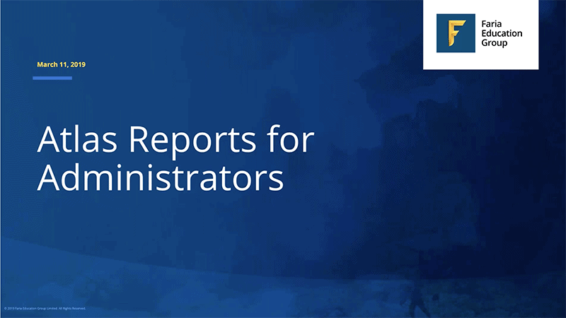 3 Atlas Reports that Support Administrators