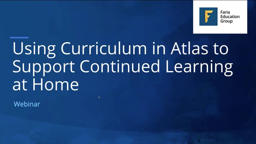 Using Atlas to Support Continued Learning at Home: Responding to COVID-19