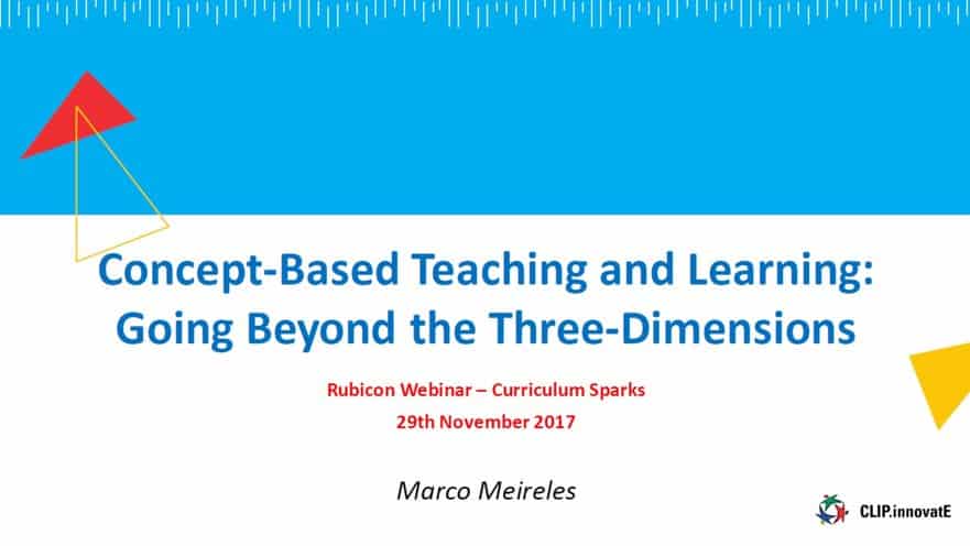 Concept-Based Teaching and Learning: Going Beyond the Three-Dimensions