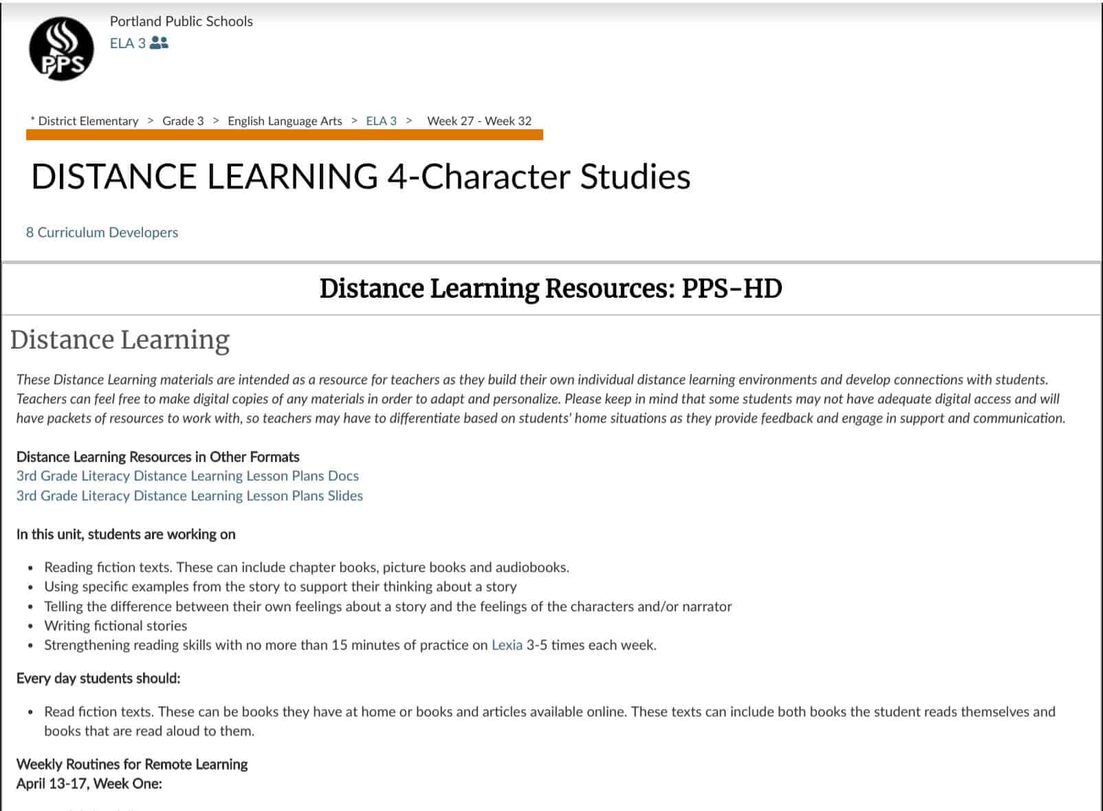distancing learning