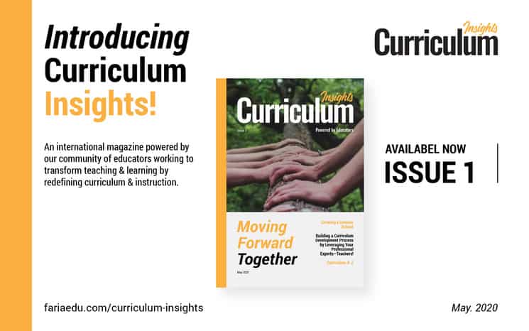 Introducing Curriculum Insights: A Magazine for Educators