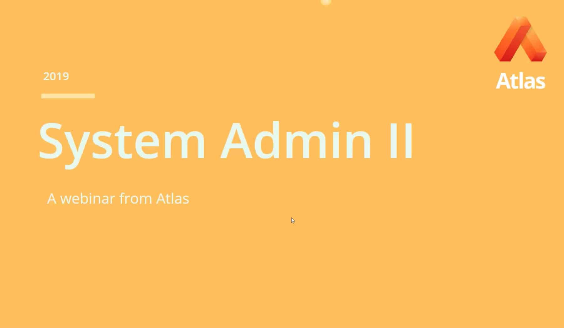 System Admin 2