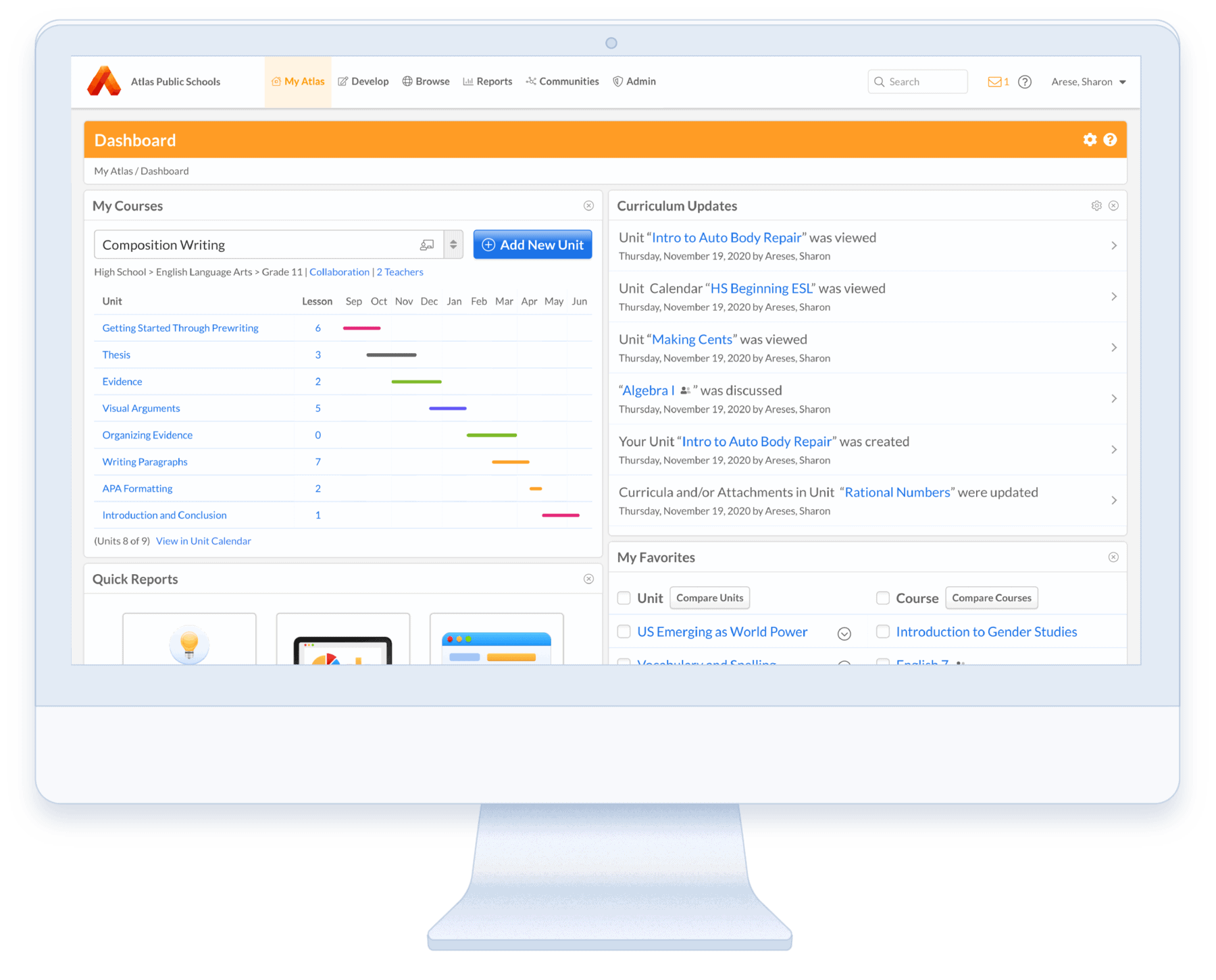 AtlasNext is the teaching and learning platform offering an integrated experience for school leaders, teachers, students, and parents.