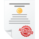 Accreditation icon